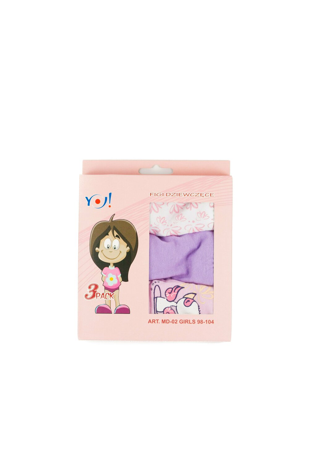 Chilot pentru fete, 3 buc/cutie (pret pe cutie) md02