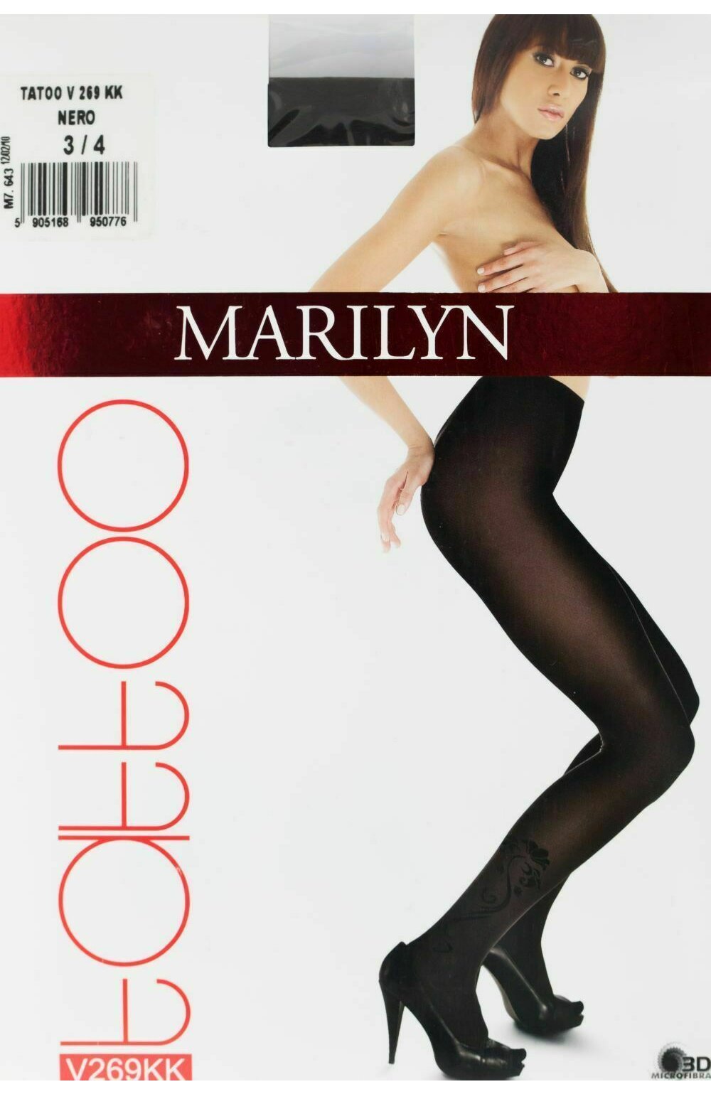 Ciorapi cu model tatoo 269