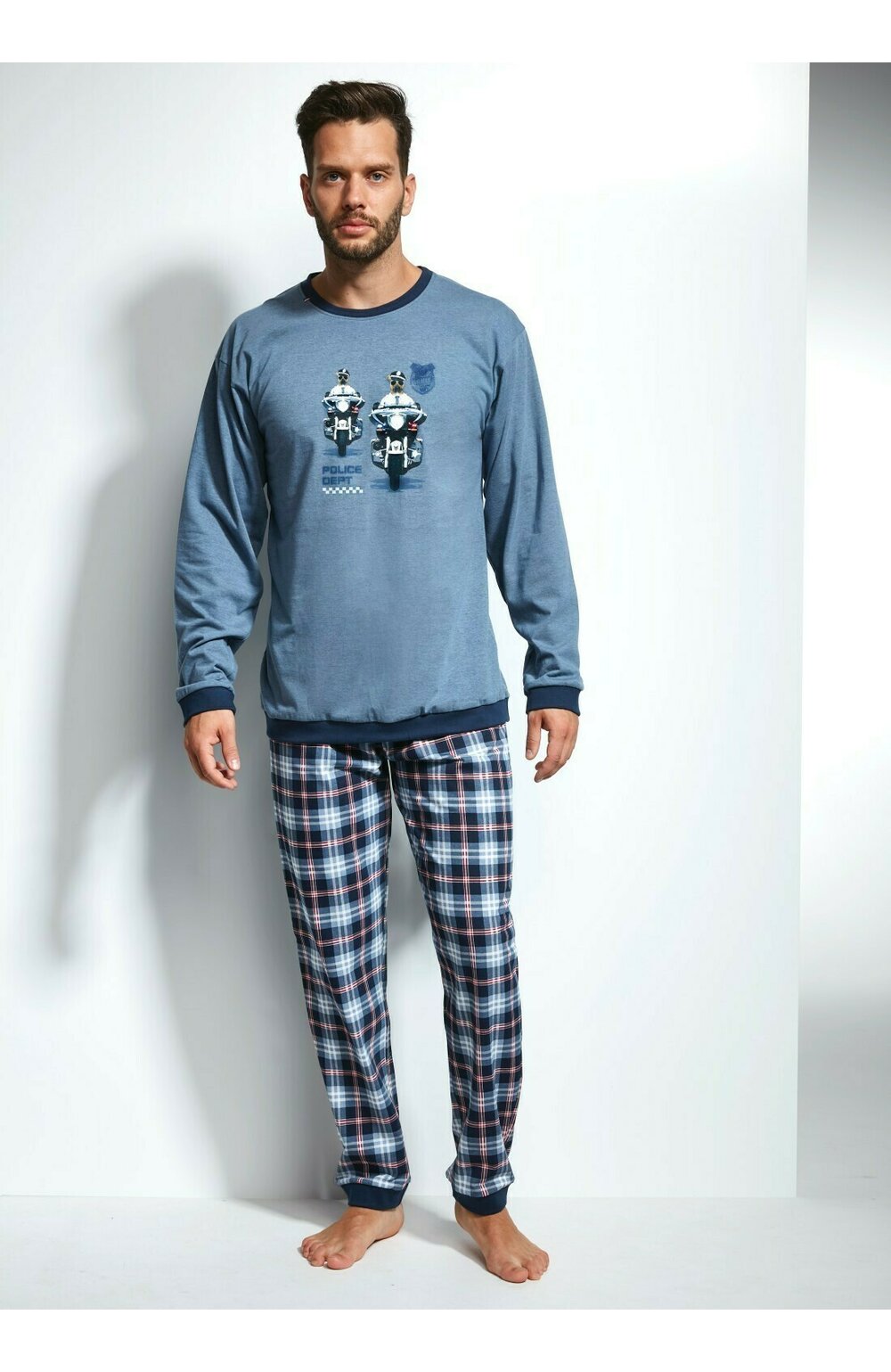 Pijama barbati, bumbac, cornette m115-106
