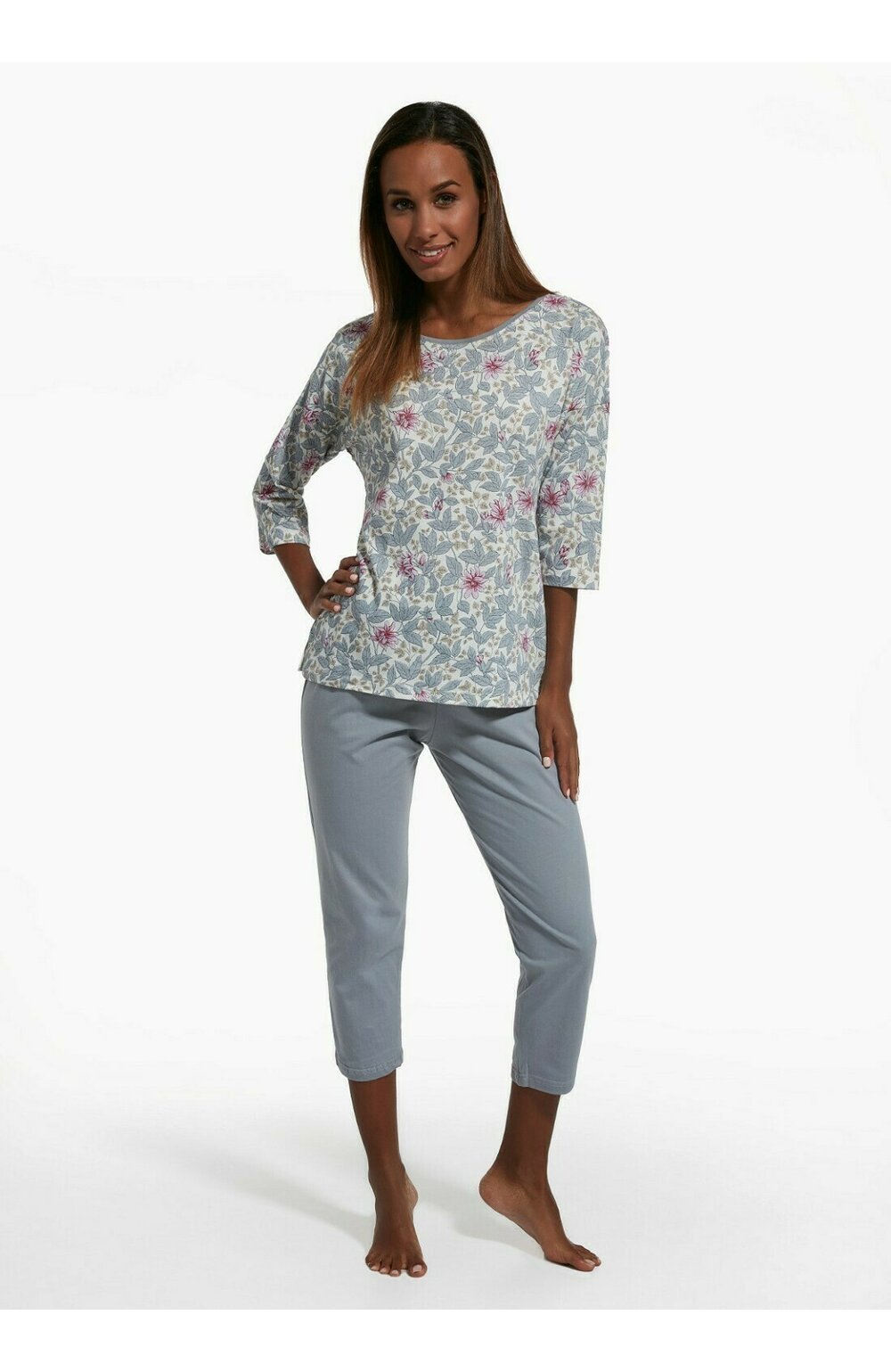 Pijama dama, 100% bumbac, Cornette W147-195