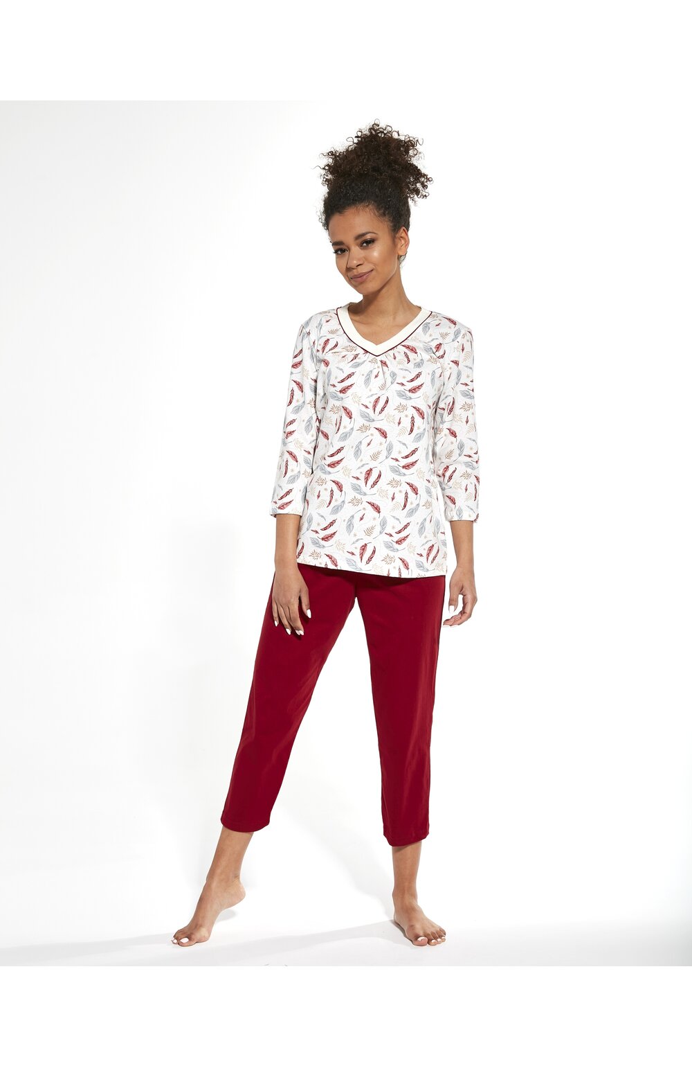 Pijama dama, 100% bumbac, cornette w481-246