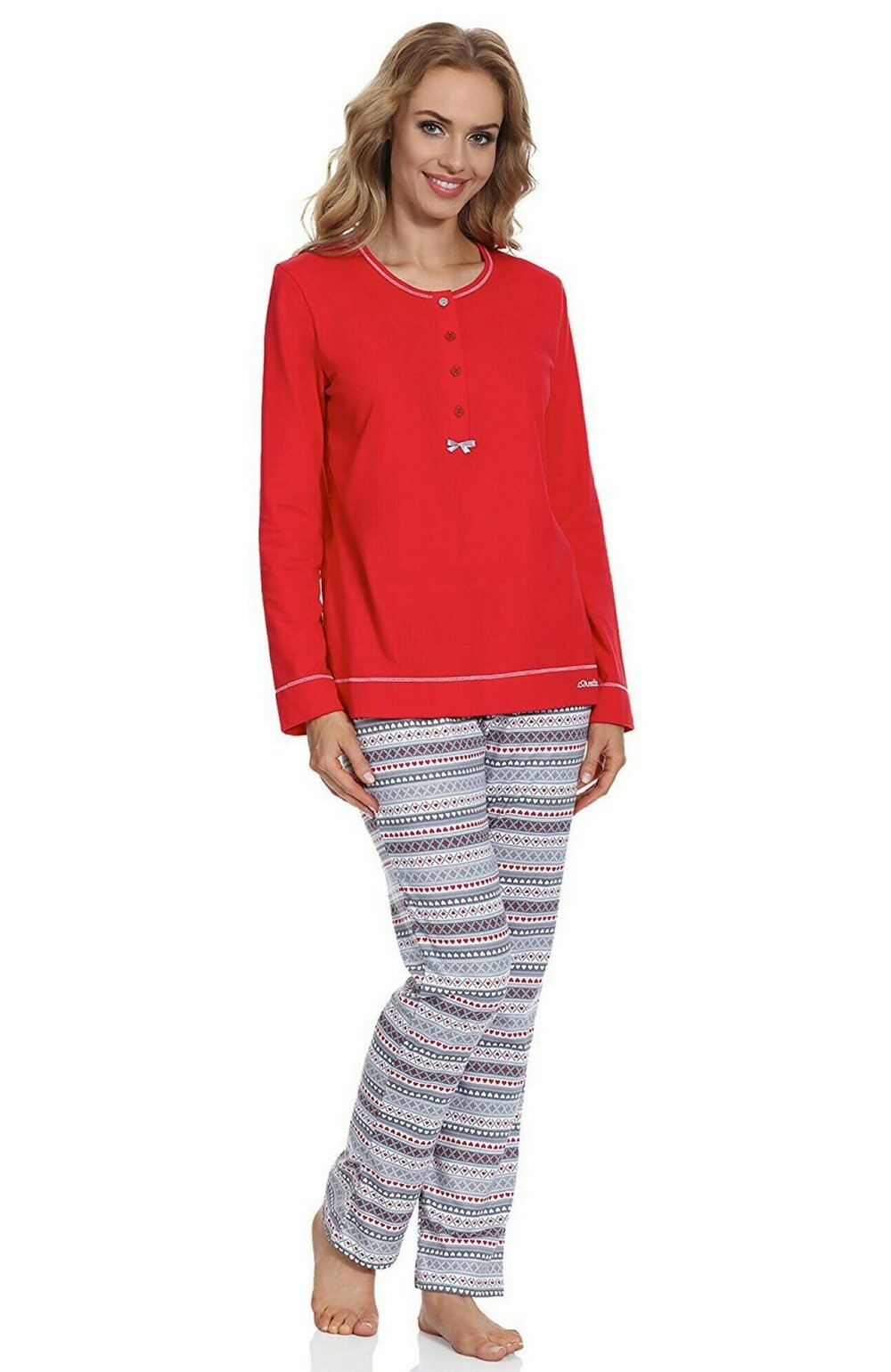 Pijama dama, 100% bumbac, cornette w633-123