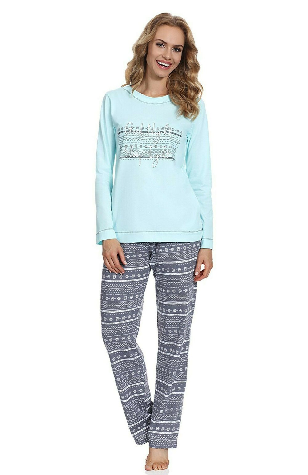 Pijama dama, 100% bumbac, cornette w655-103