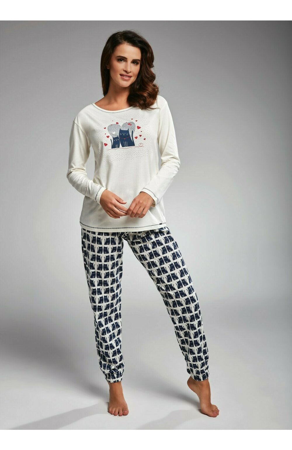 Pijama dama, 100% bumbac, cornette w685-160