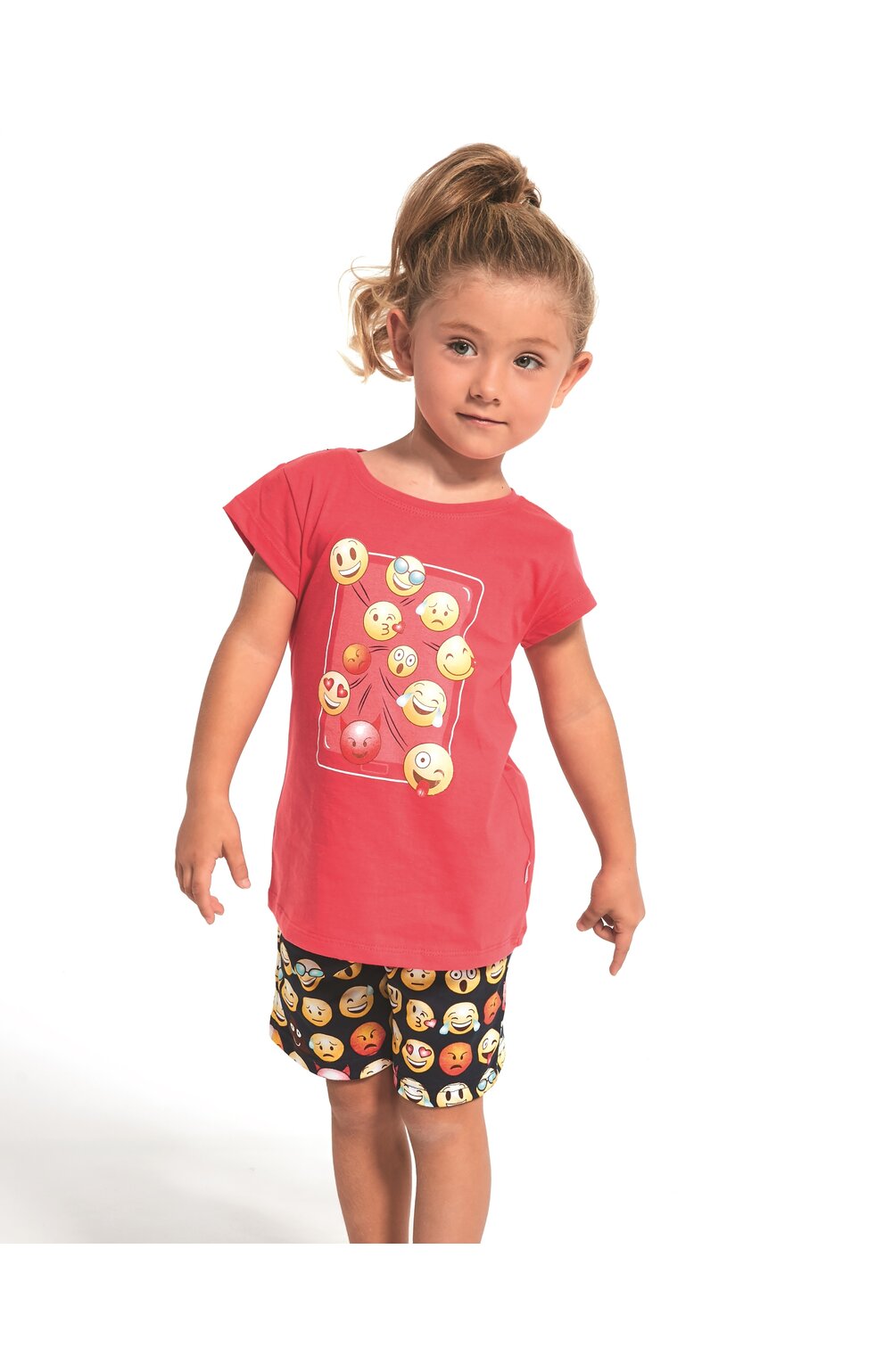 Pijama fete 1-8 ani, 100% bumbac, cornette g787-064