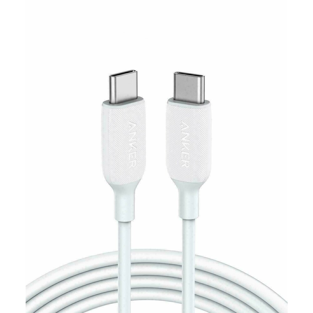 Cablu Anker PowerLine III, USB-C USB-C, 1.8m, Alb