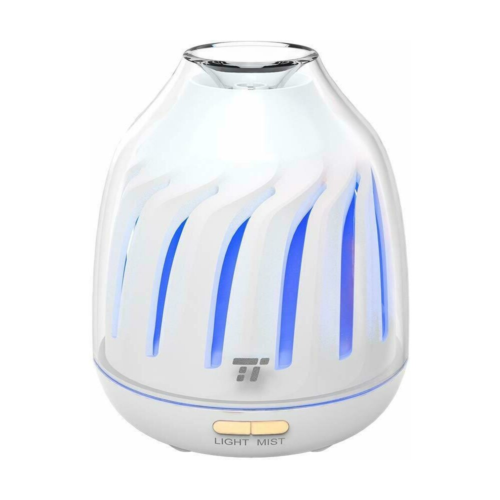 Difuzor aroma terapie Taotronics TT-AD007 cu LED 5 culori, auto oprire, Alb