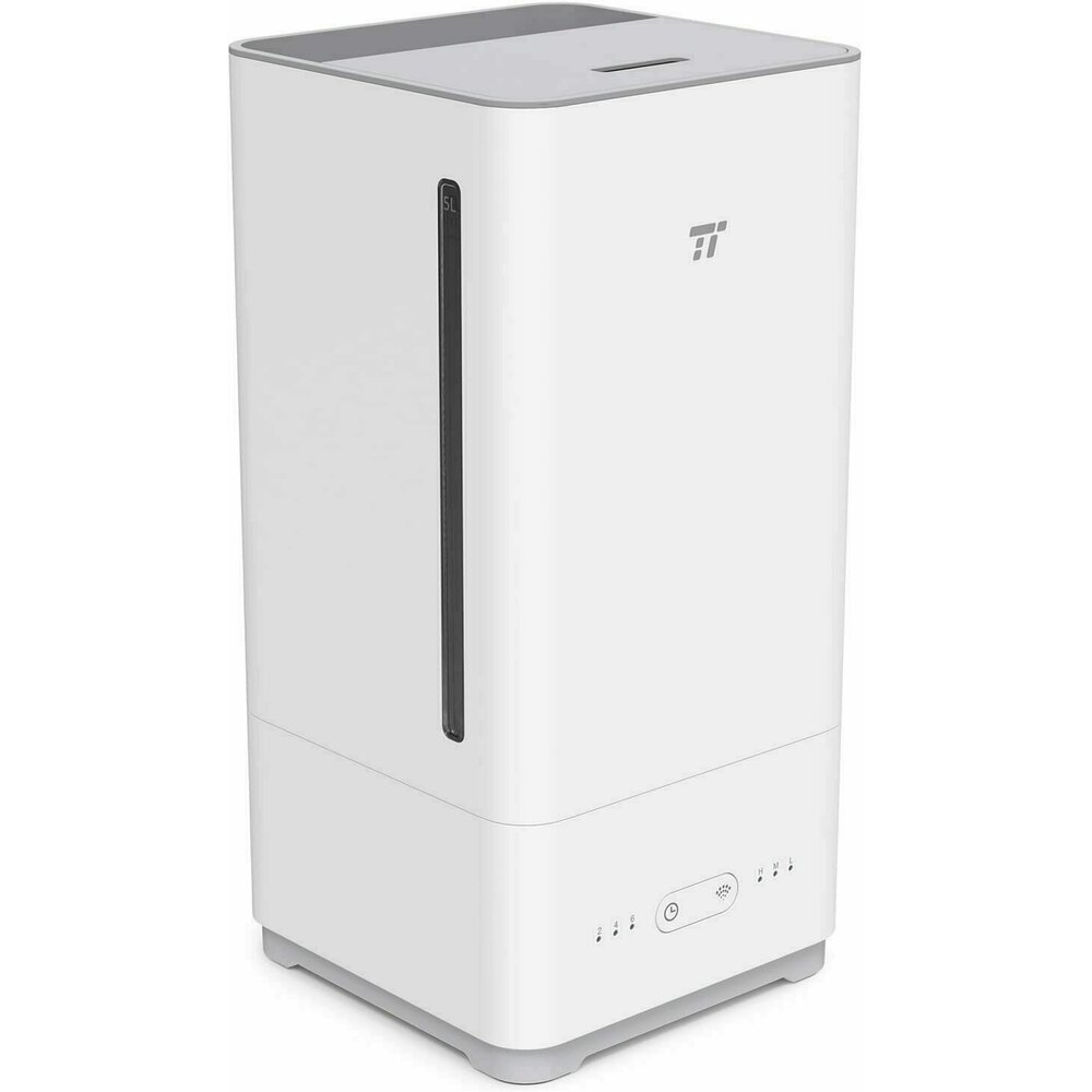 Umidificator de aer cu ultrasunete TaoTronics AH014, 24W, rezervor 5L, aromaterapie, Alb