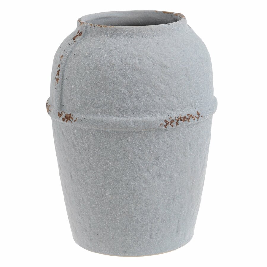 Clay Vaza Mare, Ceramica, Alb
