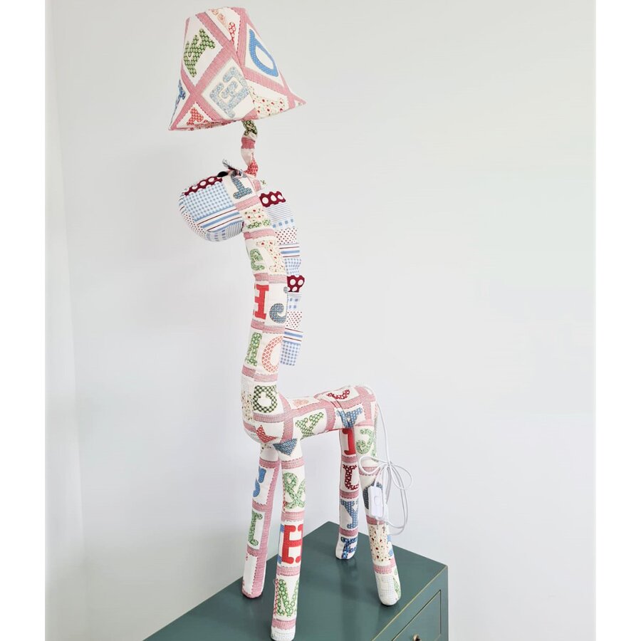 Zimba Veioza Girafa mare, Textil, Multicolor