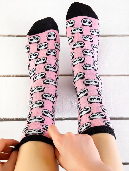 Sosete colorate cu panda Socks Concept SC-1794