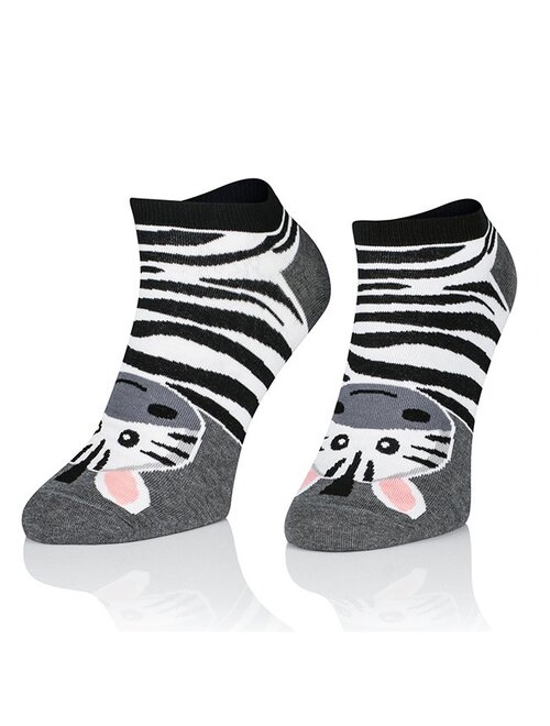 Sosete scurte cu zebra intenso 1719 wz3